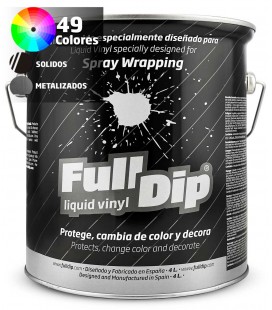 COLORES SÓLIDOS & METALIZADOS - FULLDIP 4L