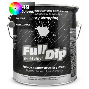 SOLID & METALLIC COLORS - FD SPRAYABLE 4L