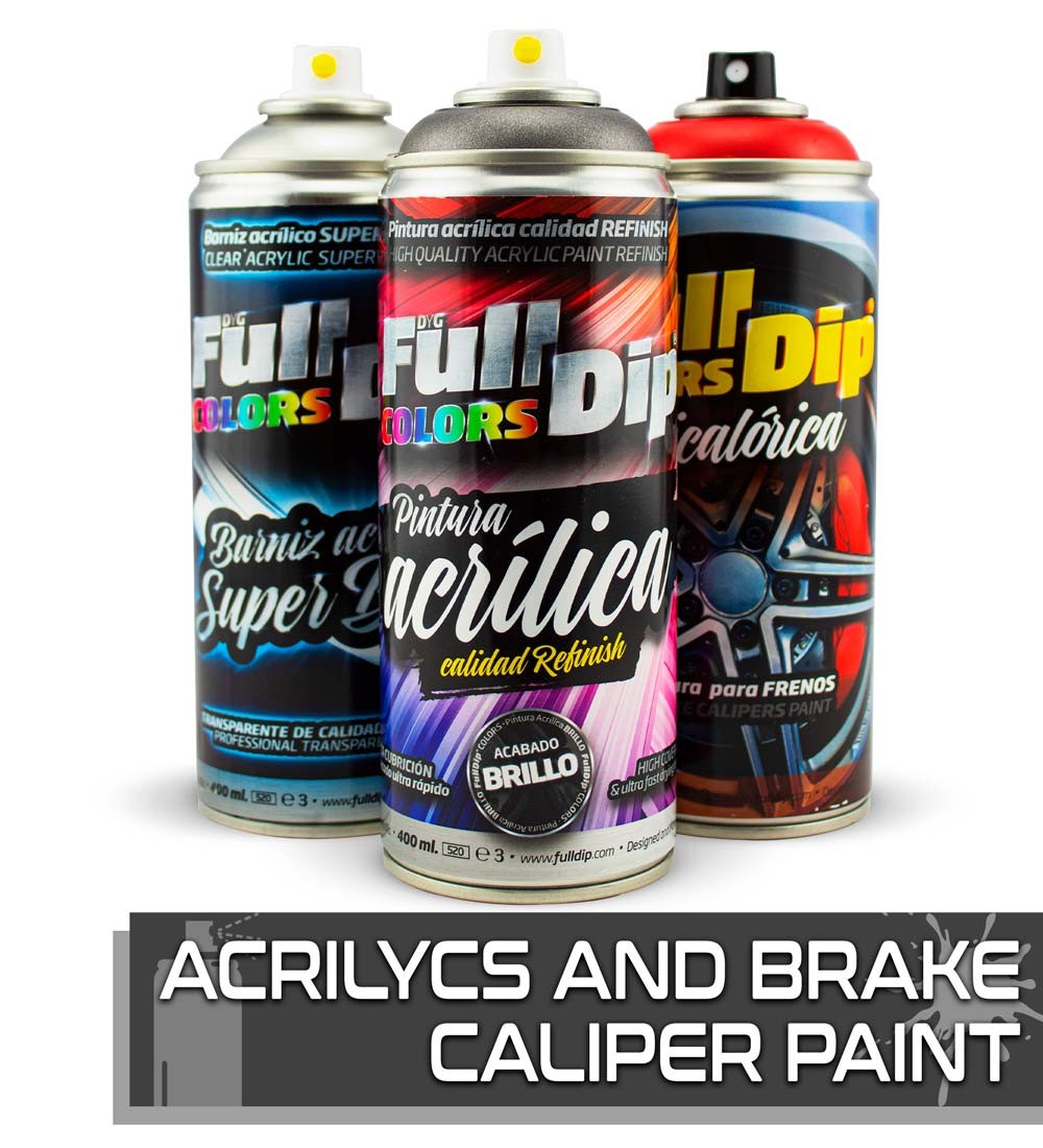 ACRYLICS & BRAKE CALIPER PAINT